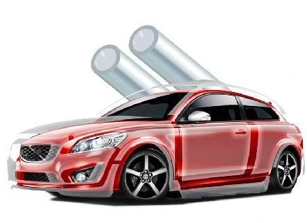 Auto Transparenter Schutz film