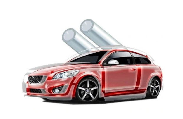 Wie sorgt ein transparenter Auto film für einen lang anhaltende Schutz für die Fahrzeug oberfläche?