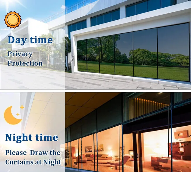 Einweg-Spiegel-Fenster-Film